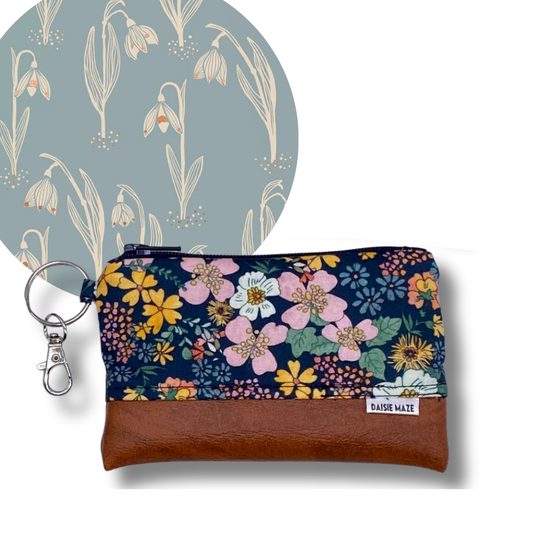 Snowdrops Zipper Pouch
