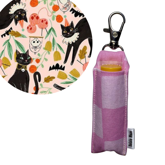 Creepy Kitties Chapstick Holder