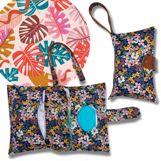 Dandelion Jungle Diaper Clutch