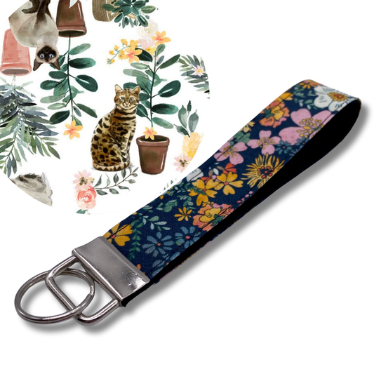 Caturday Keychain