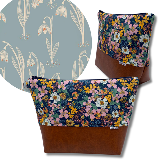 Snowdrops Cosmetic Bag