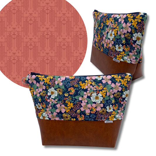 Art Deco Cosmetic Bag