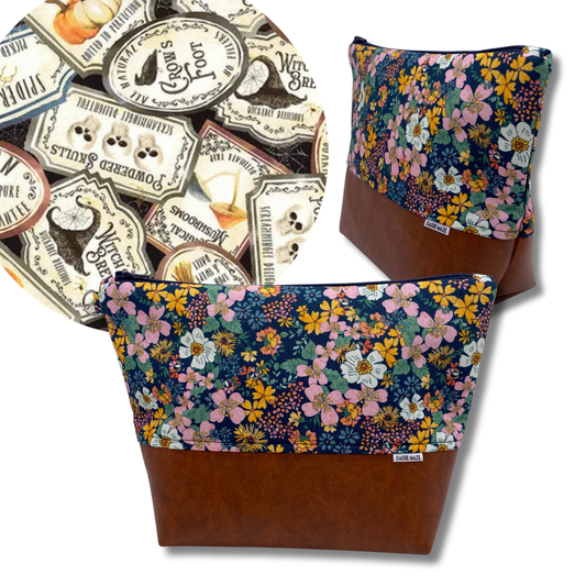 Potion Labels Cosmetic Bag