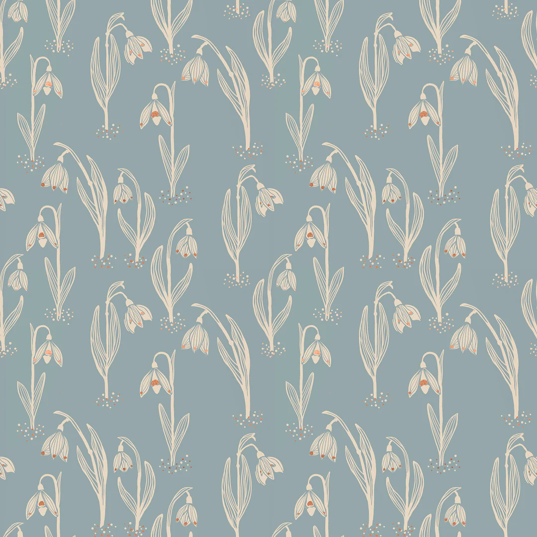 Snowdrops Keychain