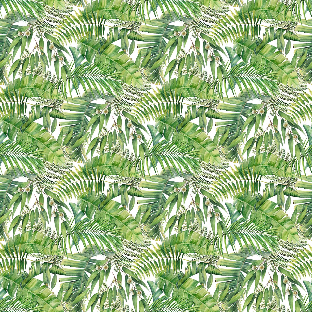 Tropical Palm Keychain