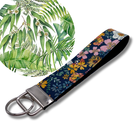 Tropical Palm Keychain