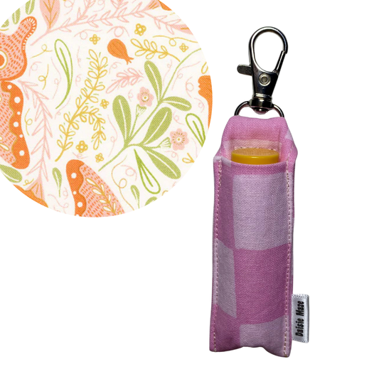 Vintage Butterfly Chapstick Holder