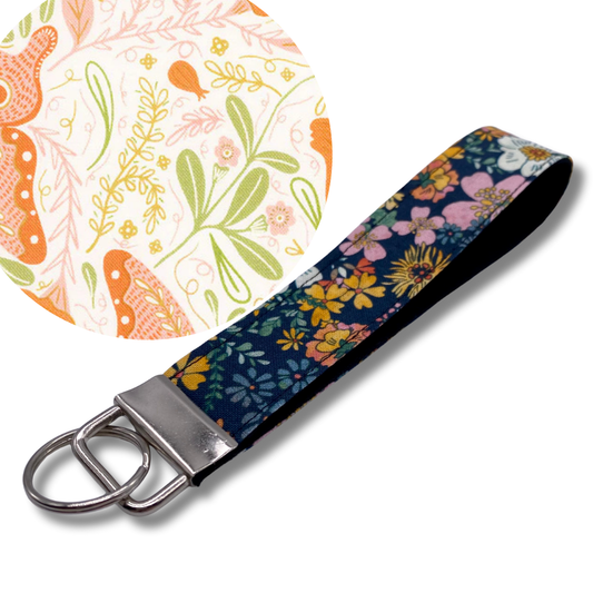 Vintage Butterfly Keychain