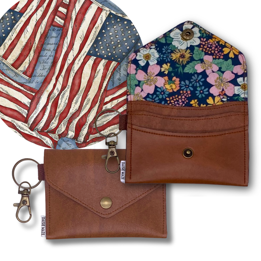 Stars and Stripes Card Wallet I.D.