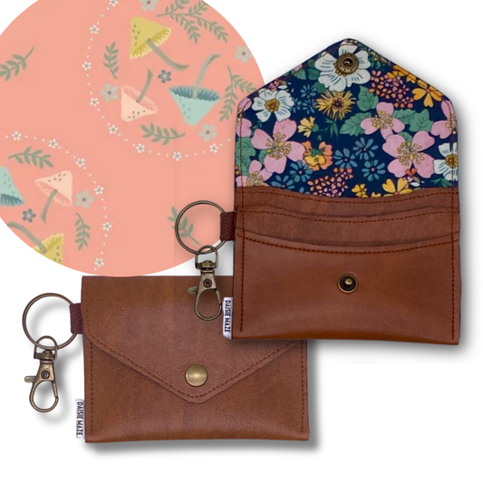 Mushroom Toss Card Wallet I.D.