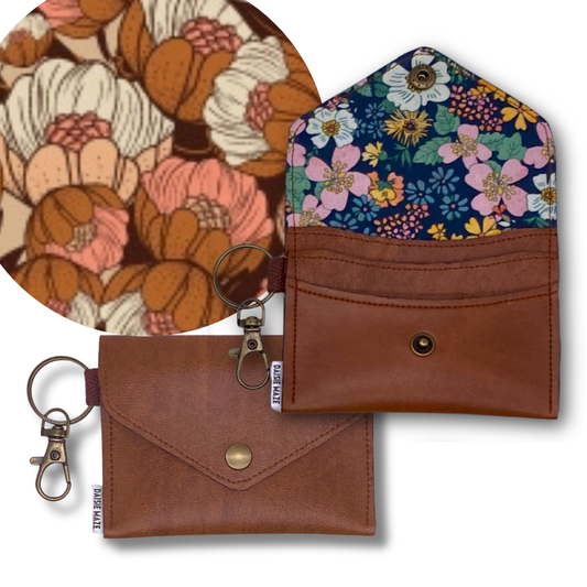 Warm Flora Card Wallet I.D.